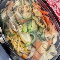 Okinawa style yakisoba  at OKA - Don Buri Nantoya - T4F in Naha