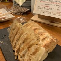 Add the truffle oil!  at Champagne & Gyoza Bar - TOKYO EBISU in Tokyo