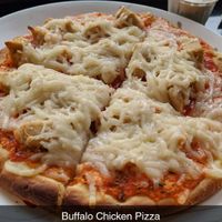 Buffalo Chicken pizza at Eden Vegan Cafe in Scranton