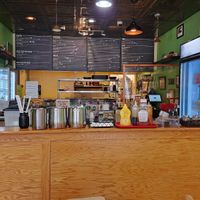 Inside at Eden Vegan Cafe in Scranton