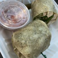 Virginia Wrap  at Eden Vegan Cafe in Scranton