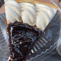 Blackberry ‘cheesecake’  at Eden Vegan Cafe in Scranton