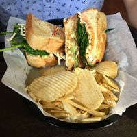 The “Big Green” Grilled Cheese at Eden Vegan Cafe in Scranton