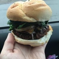 Beyond Burger at Eden Vegan Cafe in Scranton