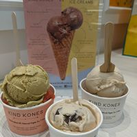 Five different flavours - one of my faves was the watermelon strawberry sorbet at Kind Kones - Forum in Central Singapore