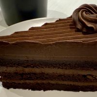 Chocolate ganache cake  at Kind Kones - Forum in Central Singapore