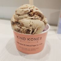 Double Premium! Tiramisu and Blueberry pie. at Kind Kones - Forum in Central Singapore