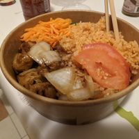 Vegan loclac at Chez Yu in Paris