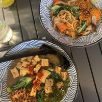 Miso Ramen with Tofu and Udon Noodles (without egg)   at Miss Hong in Regensburg
