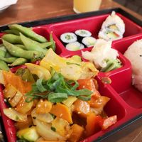 Vegane Bento-Box at Miss Hong in Regensburg