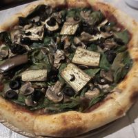 Fungi pizza  at Amami Garden in Ungasan