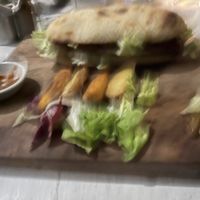 Beef sandwich  at Amami Garden in Ungasan