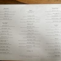 Menu  at Amami Garden in Ungasan