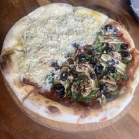 4 cheese and 4 something pizza (can’t remember the name)  at Amami Garden in Ungasan