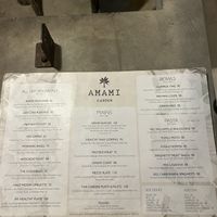 Menu July  at Amami Garden in Ungasan