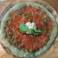 Spirulina Pizza at Amami Garden in Ungasan