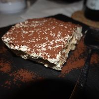 Incredible tiramisu! at Amami Garden in Ungasan