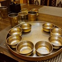 Was covered with film before you start to eat at Ghoomar in New Delhi