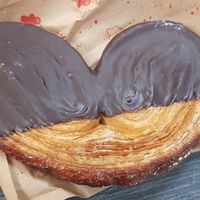 Chocolate palmiere at boldú in Barcelona