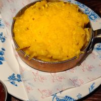 Vegan mac and cheese at Absurd Bird in East London