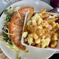 Powerful Sandwich with Belle Poutine upgrade at Pure Kitchen - Kanata in Ottawa