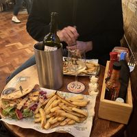 Vegan gyros   at The Head of Steam in Cardiff