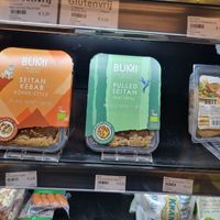 Seitan products at Ut Muueletentje in Weert