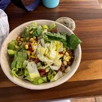 Impossible bowl  at DFW - Qdoba - TA in Dallas