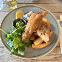 Battered Banana Blossomm  at The Cyder House Inn in Godalming