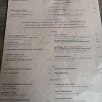 Sunday roast menu at The Cyder House Inn in Godalming