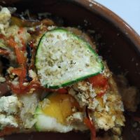 Lasaña vegana at Armonia in Mallorca