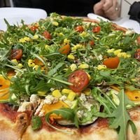 Pizza Vegana  at Armonia in Mallorca