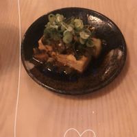 Tofu starter  at Kushi-ya in Nottingham