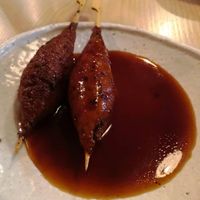 Tofu skewers at Kushi-ya in Nottingham