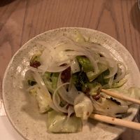 Cabbage salad  at Kushi-ya in Nottingham