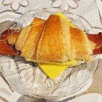 Just Egg croissant at Animal Liberation Kitchen in Toronto