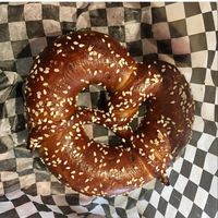soft pretzel at Animal Liberation Kitchen in Toronto