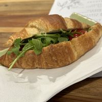 Basil feta croissant   at Animal Liberation Kitchen in Toronto