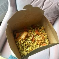 Mac and cheese 😍 at Animal Liberation Kitchen in Toronto