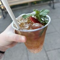 pimms cup!  at Walt Disney World - Rose & Crown in Lake Buena Vista