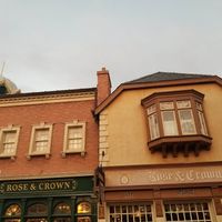 Rose & Crown - go for dinner, not lunch - best fireworks viewing area! at Walt Disney World - Rose & Crown in Lake Buena Vista