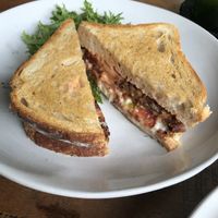 Toasted sandwich  at Roots Cafe in Siem Reap