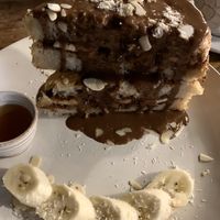 Nutella french toast - soooo amazing!!! at Roots Cafe in Siem Reap