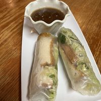 Salad roll with peanut sauce  at Pho Today in Jacksonville