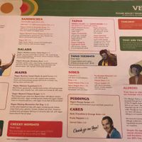 Vegan Menu (AUG 2021) at Lounges - Torello Lounge  in Prestatyn