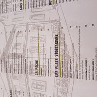 Part of the menu at Auberge Koeppchen in Wormeldingen