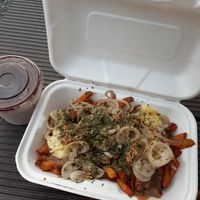 Poutine at Eaternia in Prague