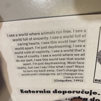 From their menu   at Eaternia in Prague