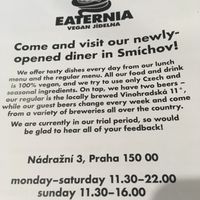 Czech and seasonal ingredients  at Eaternia in Prague