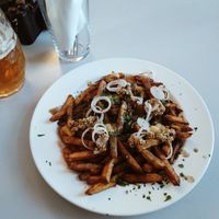 the lovely poutine at Eaternia in Prague
